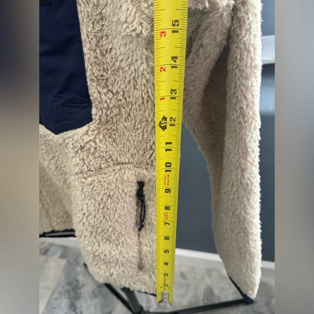 Patagonia Men's Los Gatos Crew - Cream and Blue - Picture 5 of 5